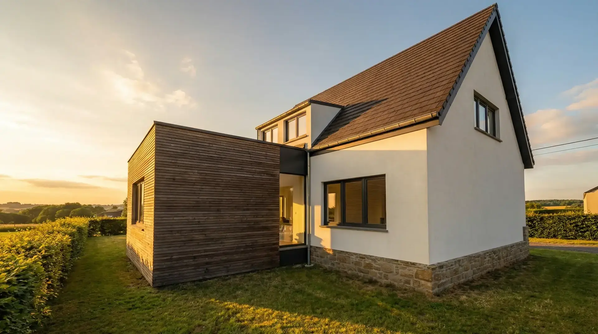 Annexe maison d'habitation - vue 3D